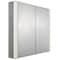 Whitehaus Dbl Mirrored Door Medicine Cabinet W/ Usb, Sd Card, Bluetooth, Fm Radio, S WHFEL8069-S - alternate 2
